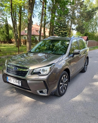 Subaru Forester cena 92000 przebieg: 92000, rok produkcji 2017 z Piaseczno małe 56